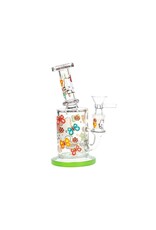 6" Salutations Kitty Rig Style Water Pipe