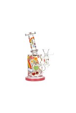 6" Salutations Kitty Rig Style Water Pipe