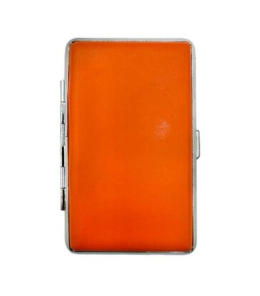 Nulite Nulite Leather Cigarette Case 100's Orange