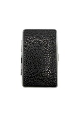 Nulite Leather Cigarette Case 100's Pebbled