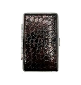 Nulite Leather Cigarette Cases 100's Python