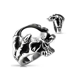 Dragon Claw Skull Cast Ring 316L Stainless Steel