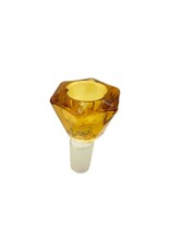14mm Diamond Cut Water Pipe Bowl