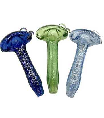 Glassex 4" Full Dicro Single Tone Hand Pipe