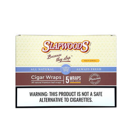 Slapwoods Natural Wraps 5 Pack