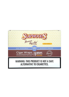 Slapwoods Natural Wraps 5 Pack