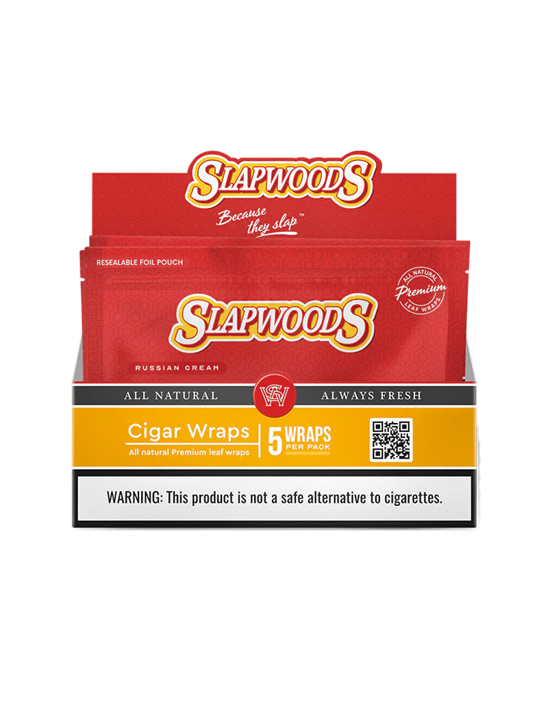 Slapwoods Russian Cream Wraps 5 Pack