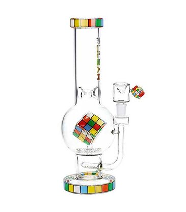 Pulsar 12.5" Pulsar Honey Comb Inline Rubix Cube Water Pipe