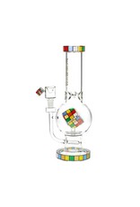 12.5" Pulsar Honey Comb Inline Rubix Cube Water Pipe