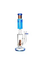 13" Pulsar Stackable Worked Perc Glycerin Water Pipe
