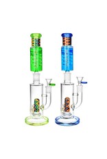 13" Pulsar Stackable Worked Perc Glycerin Water Pipe