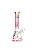 10" Pink Unicorn Beaker Water Pipe