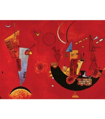 Kandinsky - Mit und Gegen Poster 36"x24"