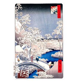Hiroshige - Drum Bridge Poster 24"x36"