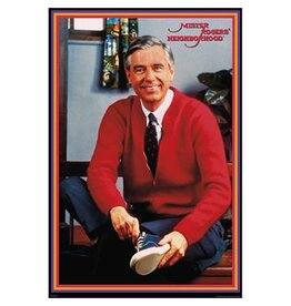 Mister Rogers - Tying Shoes Poster 24"x36"