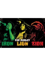 Bob Marley - Iron Lion Zion Poster 36"x24"