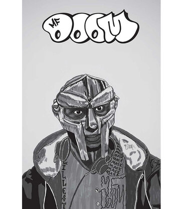 MF Doom - Comic Art Poster 24"x36"
