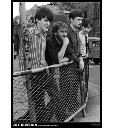 Joy Division - Fence Photo Poster 24"x36"