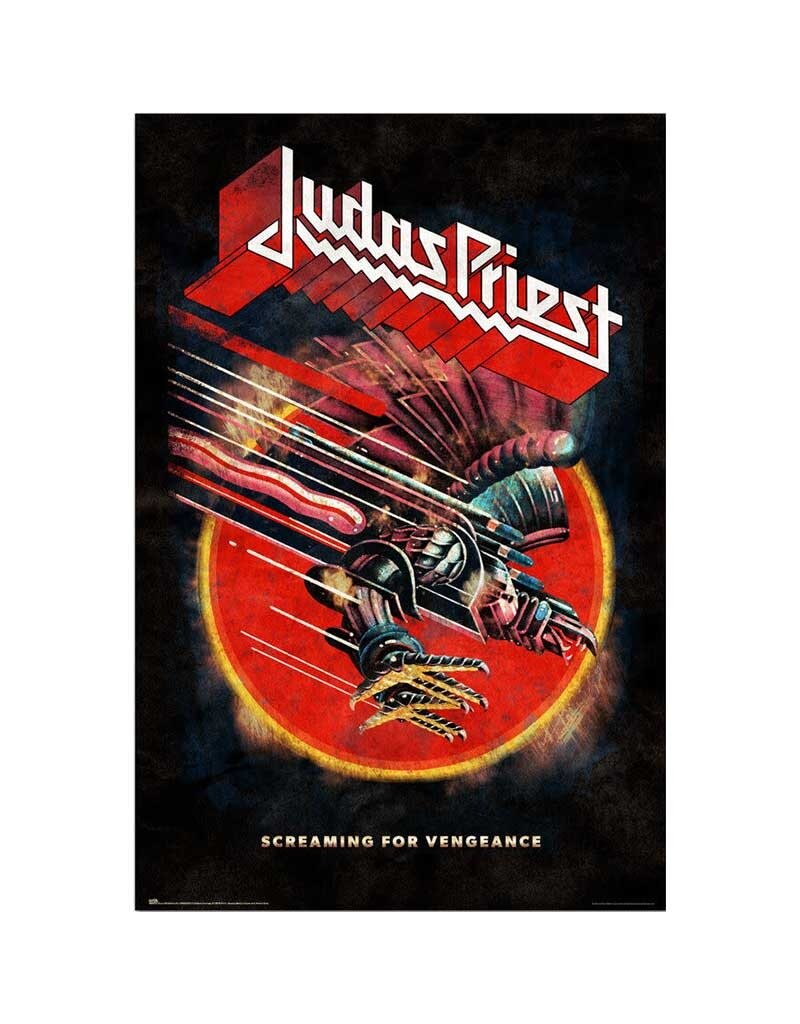 Judas Priest - Screaming for Justice Poster 24" x 36"