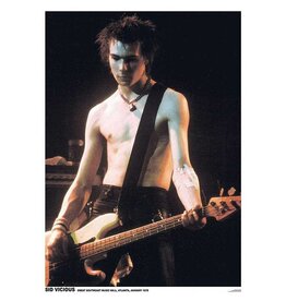 Sex Pistols - Sid Vicious Atlanta 1978 Poster 24"x36"