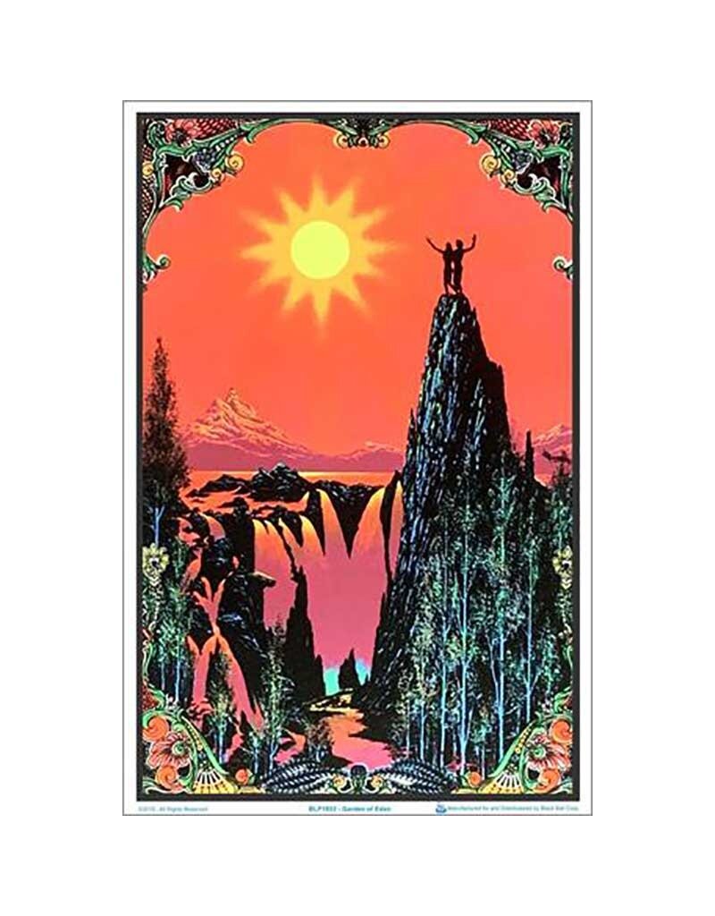 Garden of Eden Blacklight Poster 23"x35"