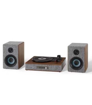 Crosley Crosley Aria 3-Speed Shelf System - Grey