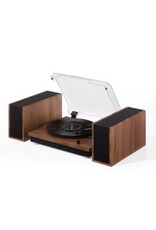Crosley Riff 3-Speed Turntable Shelf System - Walnut