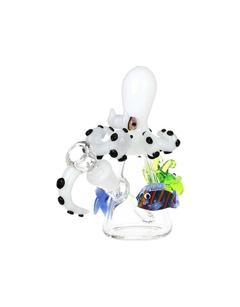 6" Sculpted Octopus Reef Water Pipe