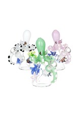 6" Sculpted Octopus Reef Water Pipe