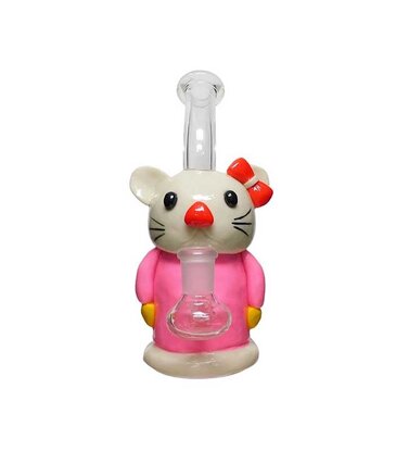 6" Hello Cat Water Pipe