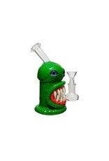 6" Three Eye Monster Water Pipe
