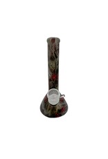 7" Glow In The Dark Skull Dragon Claw Silicone Water Pipe