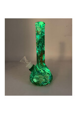7" Glow In The Dark Tattoo Sleeve Silicone Water Pipe