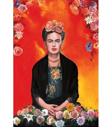 Frida Kahlo - Meditation Poster 24"x36"