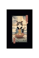 Vincent Trinidad - Neko Ramen Ukiyoe Poster 24" x 36"