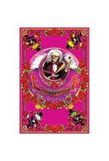 Deadheads Across Golden Gate Bridge Blacklight Poster 24" x 36"
