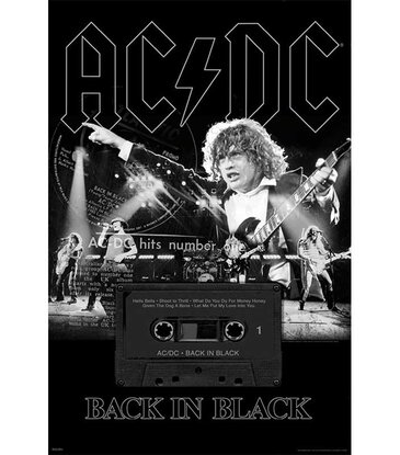 AC/DC - Back in Black Poster 24x36