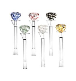 9mm Color Wrap Bubble Slide Water Pipe Bowl