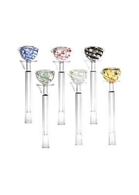 9mm Color Wrap Bubble Slide Water Pipe Bowl