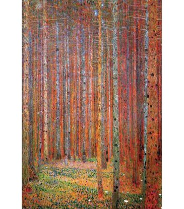 Gustav Klimt - Pine Forest Poster 24"x36"