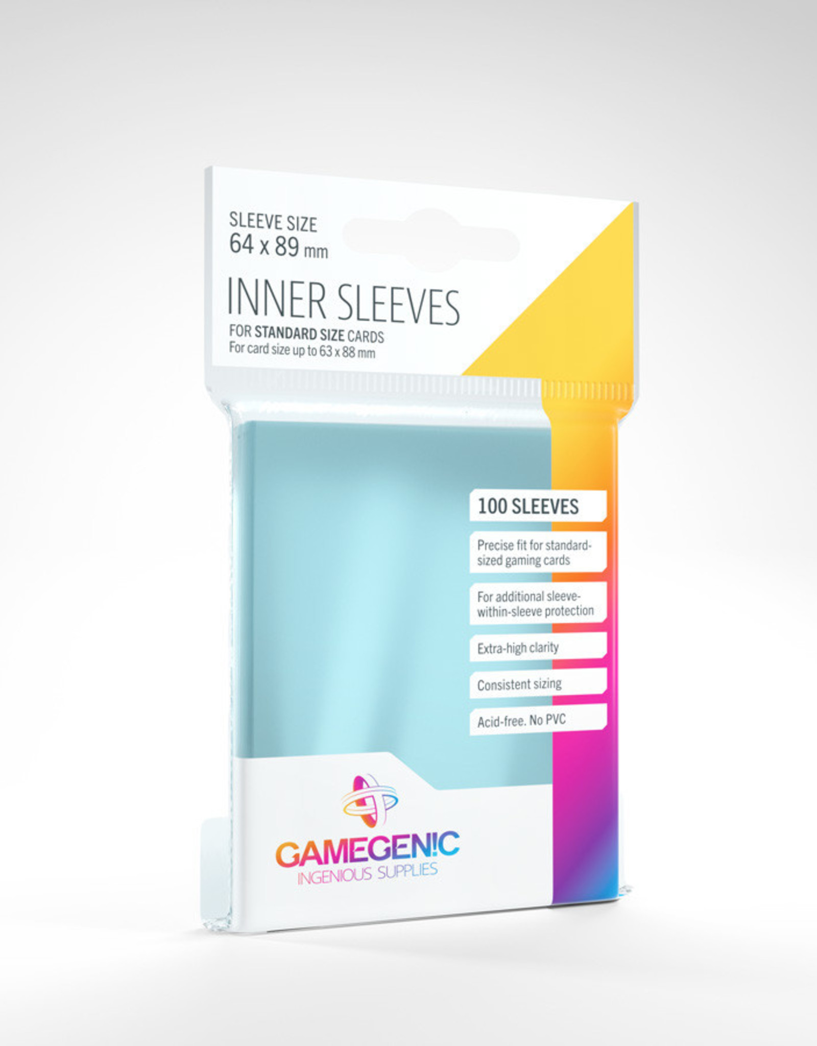 Inner Sleeves: Standard Card Game (100)