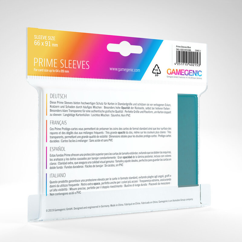 Prime Sleeves: (100) Blue