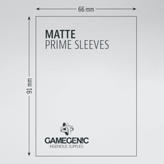 Sleeves: Matte Prime (100) Red