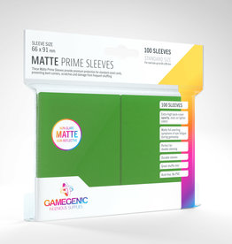 Sleeves: Matte Prime (100) Green