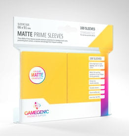 Sleeves: Matte Prime (100) Yellow