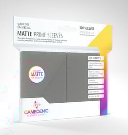 Sleeves: Matte Prime (100) Dark Gray