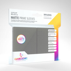 Sleeves: Matte Prime (100) Dark Gray