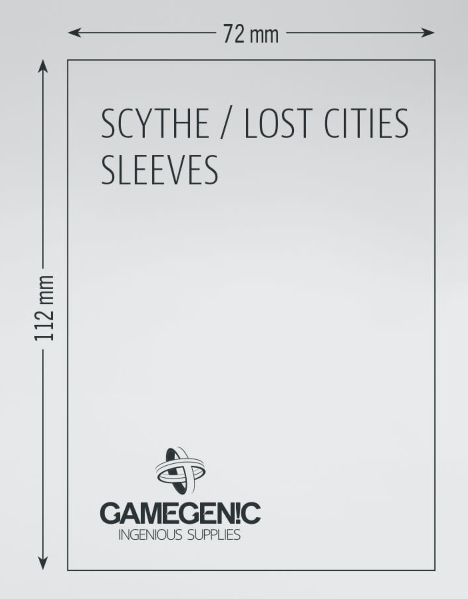 Prime Board Game Sleeves: Lost Cities (60) (Magenta)