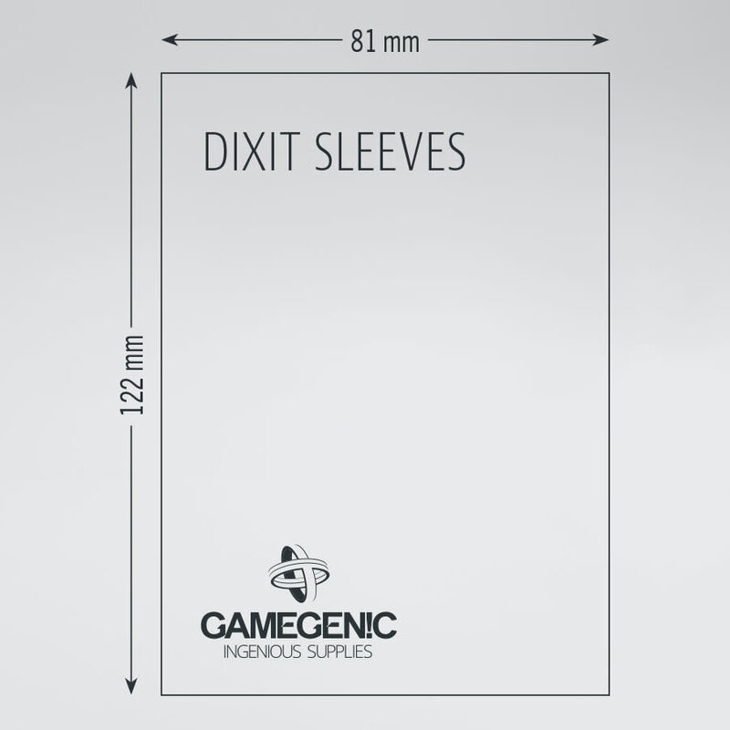 Matte Board Game Sleeves: Dixit / Mysterium (90) (Sand)