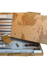 Backgammon 18 Inch Map Design